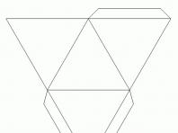 Stranice za bojanje geometrijskih oblika napravljenih od papira za besplatno preuzimanje i ispis