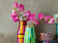 Crea “Flores en un jarrón Decoupage: decora el jarrón con tus propias manos