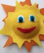 DIY sun: MK on making crafts for kindergarten with step-by-step photos and videos Make a sun out of braid