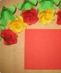 Modular origami diagram for assembling rose flowers
